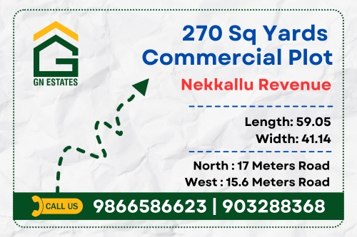 Commercial Plot For Sale In Nekkallu